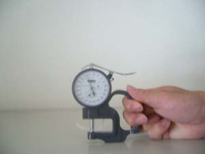 マイクロメーター（ダイアル膜厚ゲージ）DIAL THICKNESS GAGE